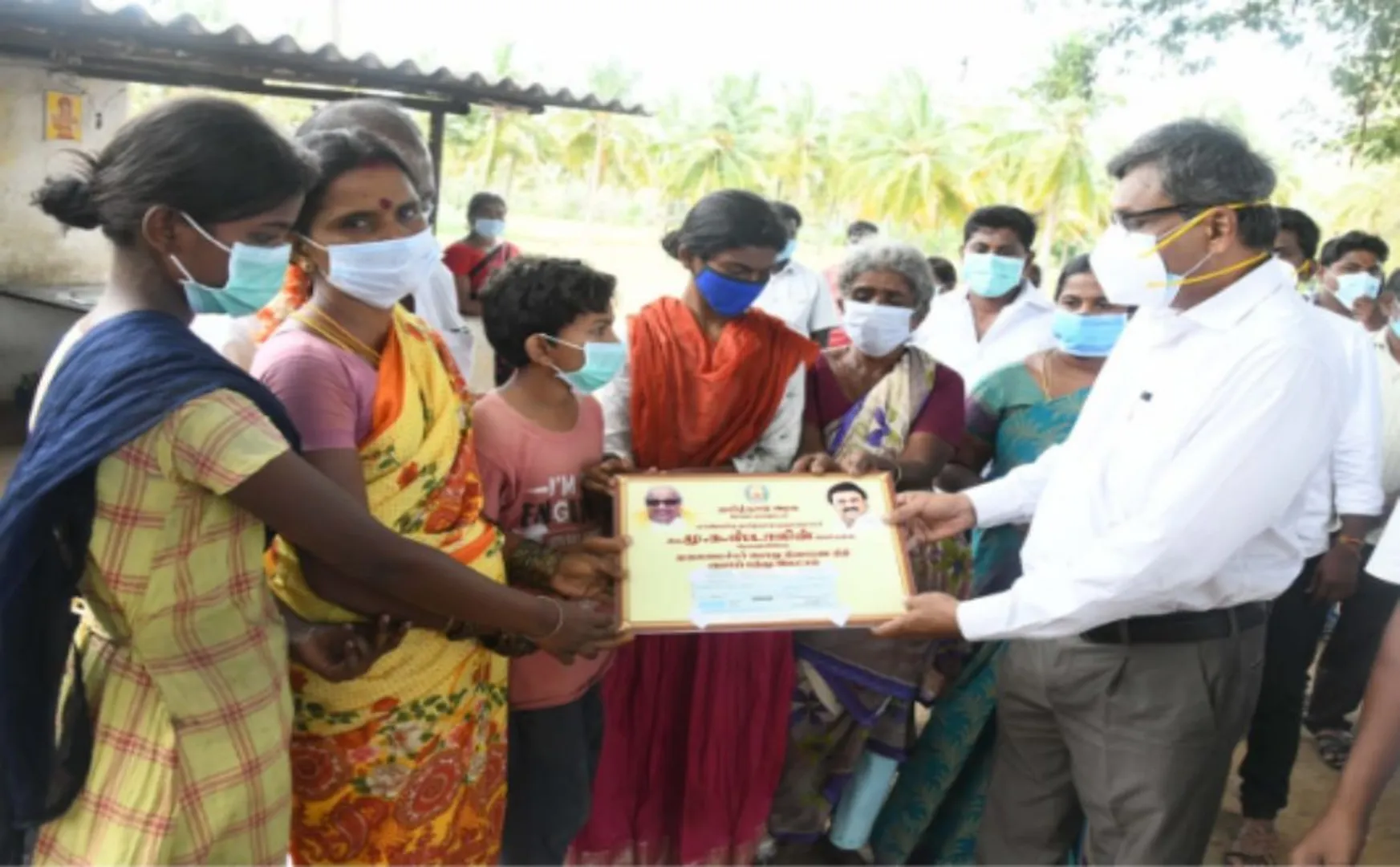salem police farmer incident chief minister relief funds district collector 